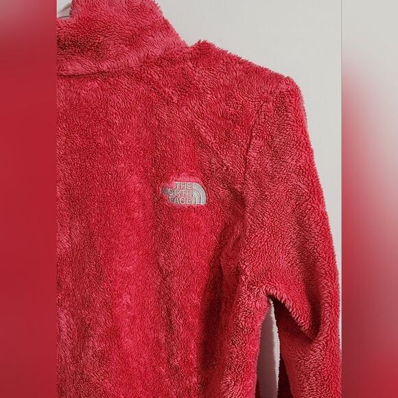 The North Face pink fleece Full Zip Jacket Size Small Women's Fleece Lined Read - Picture 6 of 8